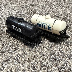 Vintage Ertl Milk and Tar Cars